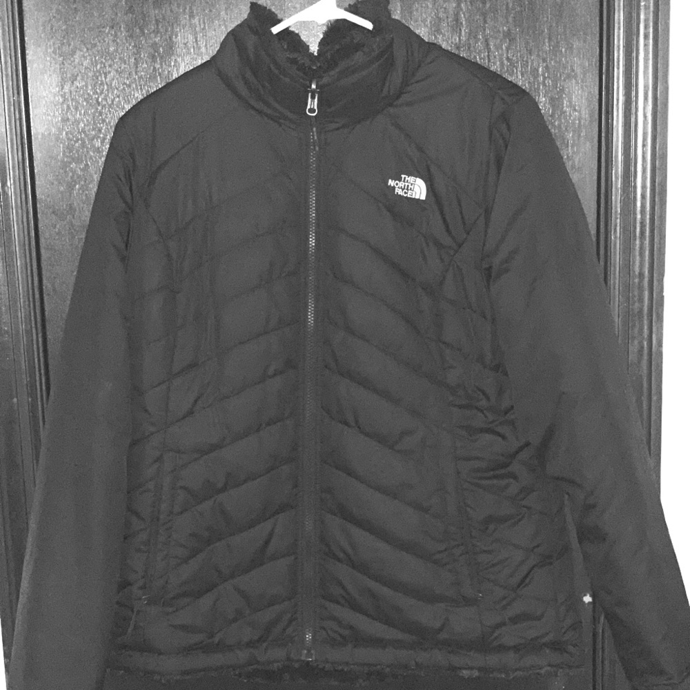 Womens North Face reversible winter jacket